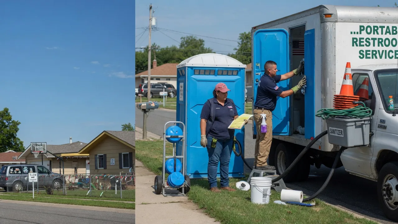 Portable Toilet Rental in Tennessee Ridge, TN near me